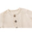 Soft Cotton Baby Romper – Long Sleeve Solid Jumpsuit with Wooden Buttons & Pocket